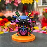 Ajolote misterioso de PVC 3ra temporada de BY MEXICO