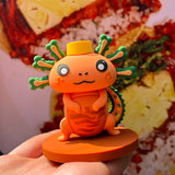 Ajolote misterioso de PVC 3ra temporada de BY MEXICO