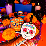 Duo Tag Calaverita De Azúcar y Chocolate con Aroma