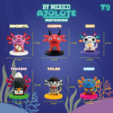 Figura De Ajolote misterioso 2da temporada (por pieza) 6 disponibles