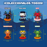 Ajolote misterioso de PVC 3ra temporada de BY MEXICO