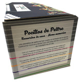 Duo pocillo peltre blanco muñecas