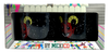 Dúo pocillo peltre negro Diablito Judelio