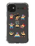 Carcasa traslúcida Iphone 11 poses Shishitas  / Luchador