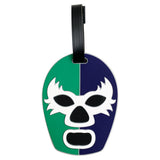 Tag identificador de maleta By México Máscara Shishitas Color Verde/Azul