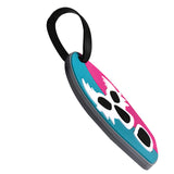 Tag identificador de maleta Máscara Shishitas(turquesa/rosa)