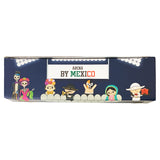 Mini Pocillos By México Calaveras Chumbalaca y Lacachum de Peltre Blanco (set de 4 piezas)