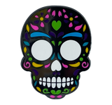 Pin de Cráneo By México Diseño Colorido Metálico